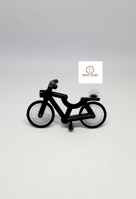 Mike Wheeler - Hellfire Club T Shirt with Black Cycle & Walkie Talkie| LEGO Compatible Mini Figure | Stranger Things