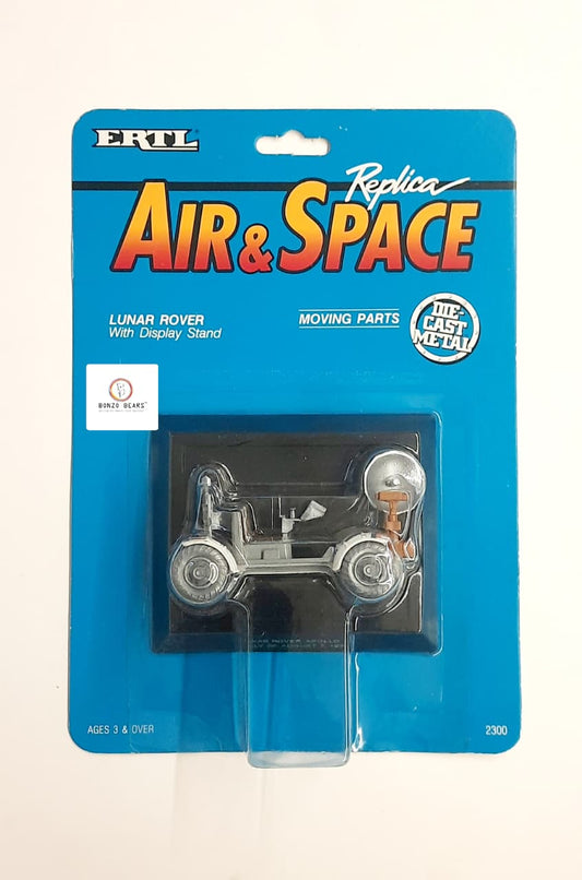 Lunar Rover with display stand  -Replica Air & Space -Ertl 1990 Release - Vintage Diecast