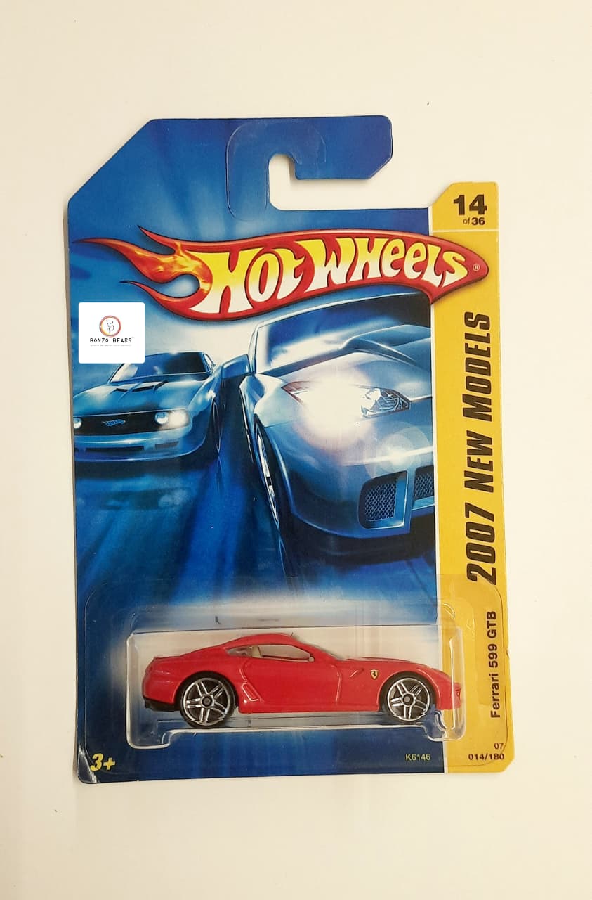 Ferrari 599 GTB (Red) - Hot Wheels -2007 Release| Bonzo Bears PB29