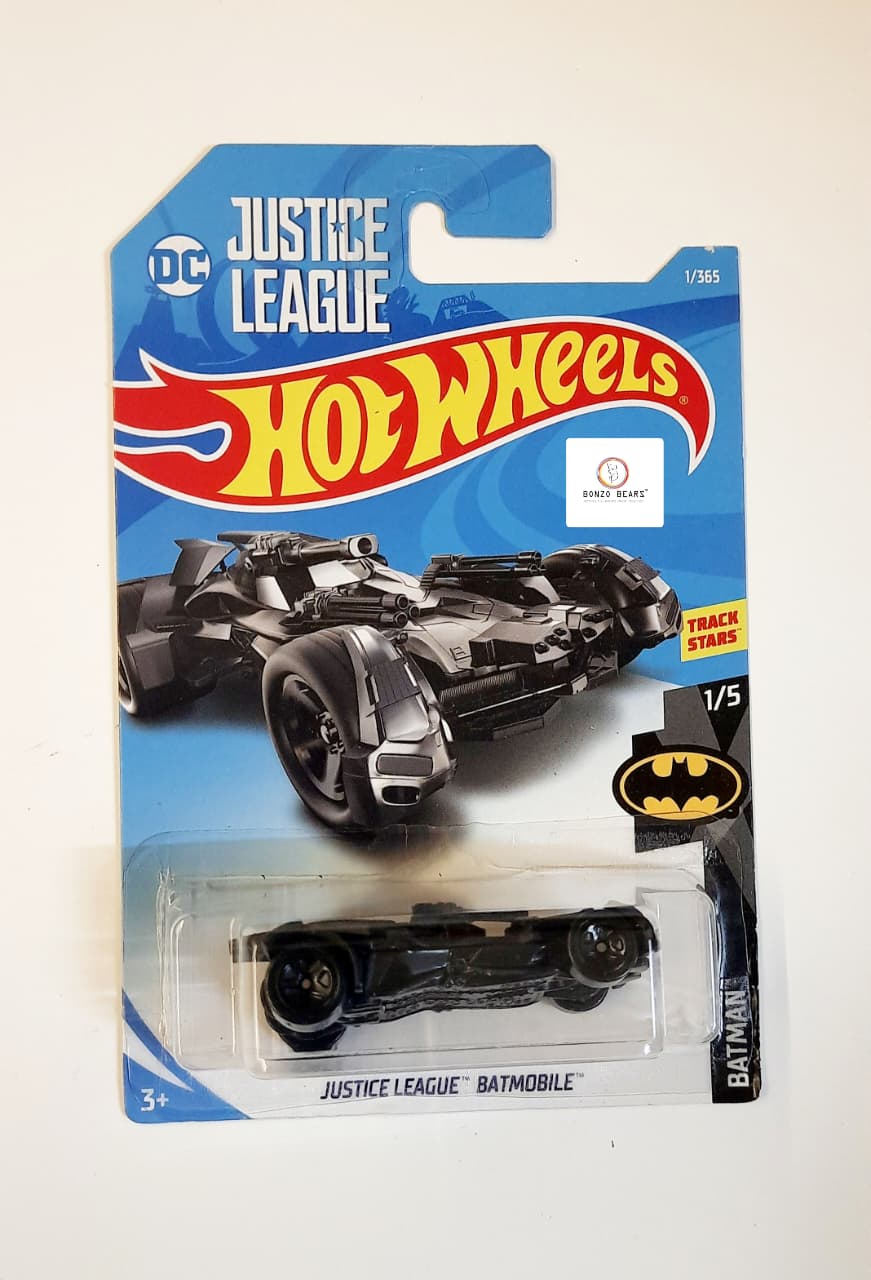 DC Justice League Batmobile (Grey Glass) - Hot Wheels- 2018 release  | Batbox