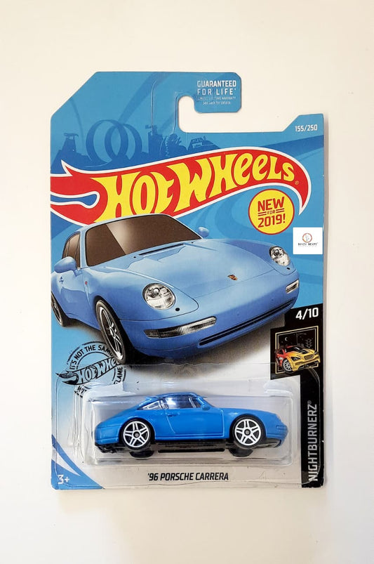 '96 Porsche Carrera (Blue)- Hot Wheels 2019 Release  | Bonzo Bears PB18