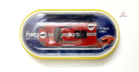 Ford GT40 Mk IV - Ford 100th Anniversary Kirin Fire "Dad's Toy Box" - 1967 | #1 1:72 Oval blister pack