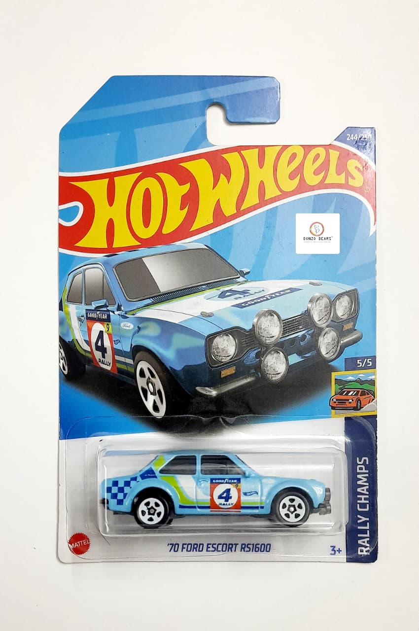 70 Ford Escort RS1600 - Hot Wheels | Bonzo Bears PB44