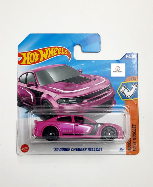 '20 Dodge Charger Hellcat - Hot Wheels (European Short Card) | Bonzo Bears PB40