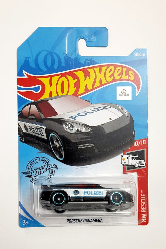 Porsche Panamera (Polizei) - Hot Wheels 2019 Release | Bonzo Bears PorscheBx