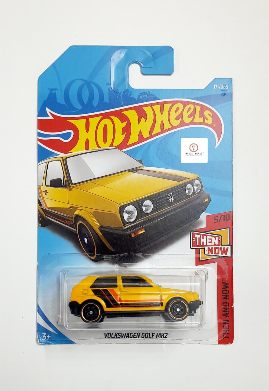 Volkswagen Golf Mk2 - Hot Wheels 2018 Release | Bonzo Bears PB44