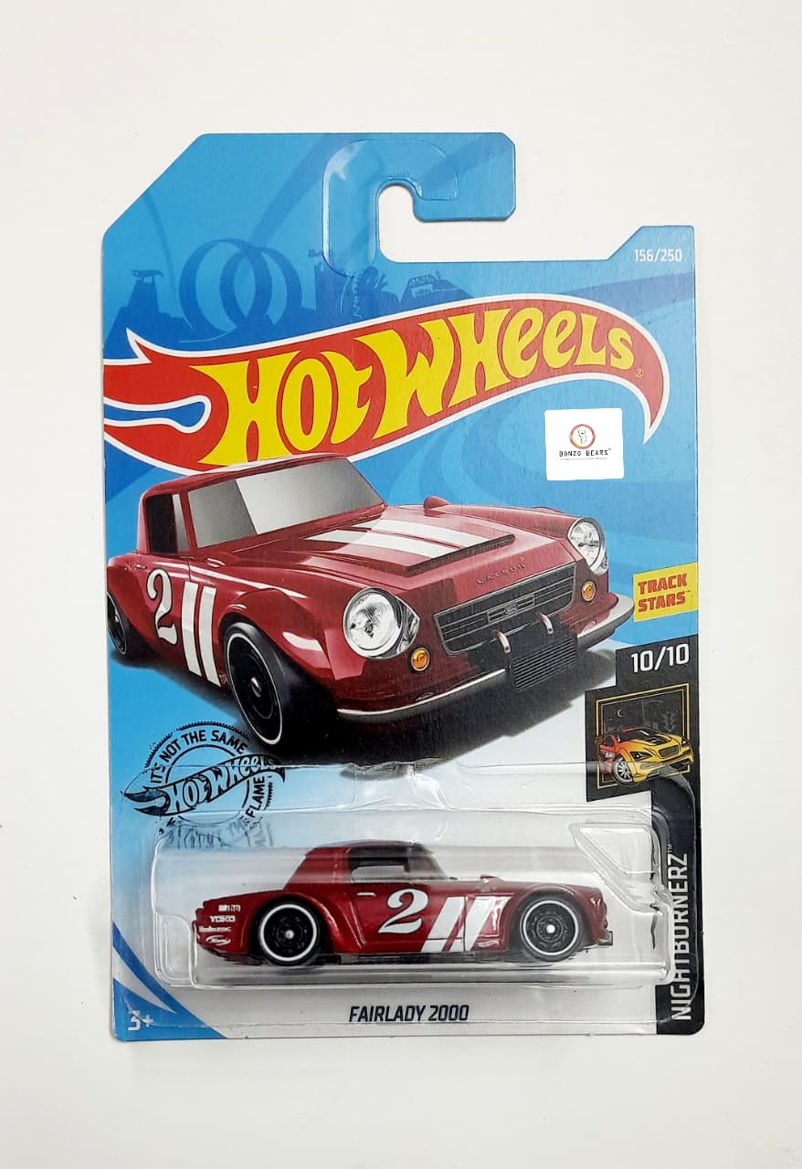 Fairlady 2000 (Red)- Hot Wheels 2019 Release| Bonzo Bears