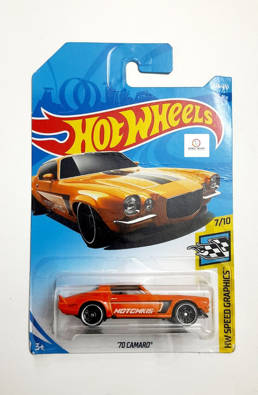 '70 Camaro (Cripled Card) - Hot Wheels 2018 Rlease| Bonzo Bears PB14