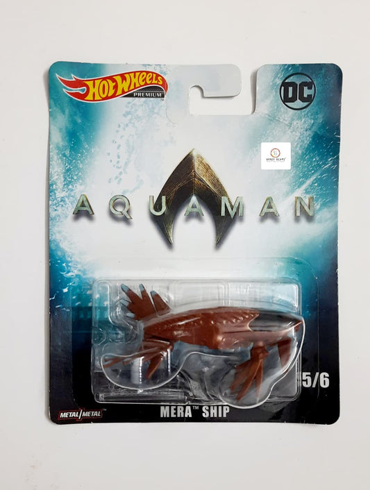 Aquaman Mera Ship - DC Hot Wheels Premium | Bonzo Bear PB30