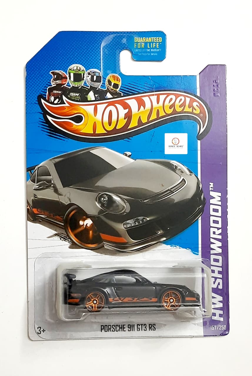 Rare -Porsche 911 GT3 RS - Hot Wheels -2013 Release | Bonzo Bear
