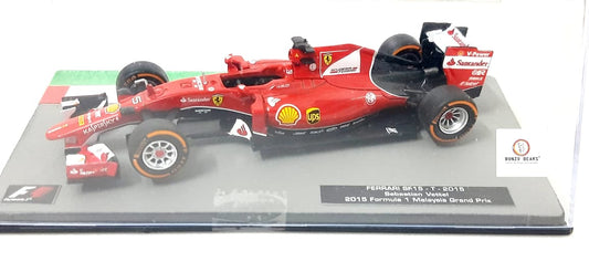 1:43 Ferrari SF15-T driven by Sebastian Vettel - 2015 Formula 1 Malaysia Grand Prix | Panini