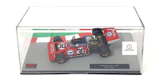 1:43 - Martini Racing Livery-1972 Tecno PA123 driven by Nanni Galli- Highly detailed design with Engine Details  - Panini