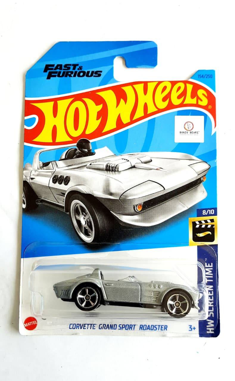 Fast & Furious Corvette Grand Sport Roadster (2023 Release) - Hot Wheels | Bonzo Bear PB27