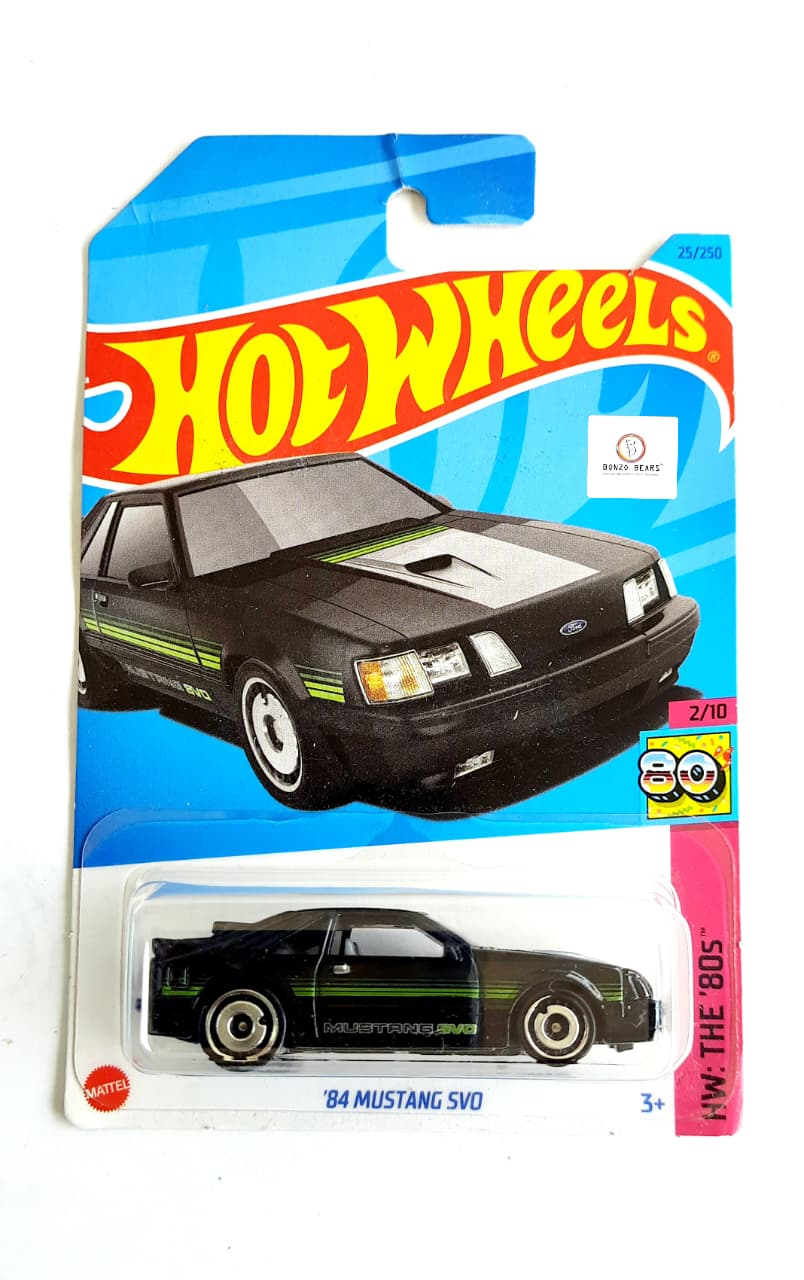 '84 Mustang SVO (2023 Release) - Hot Wheels | Bonzo Bear C6, ML4