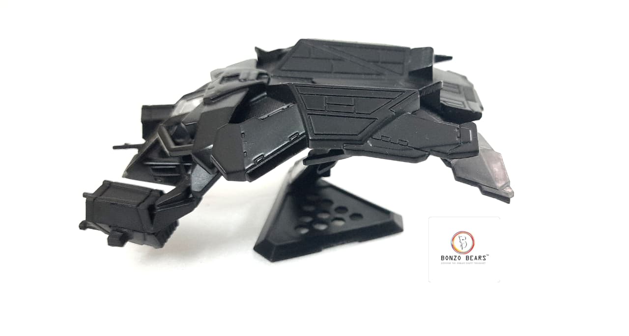 Hot Wheels - The Dark Knight Rises "The Bat" 1:50 Batmobile with Stand - Uncarded