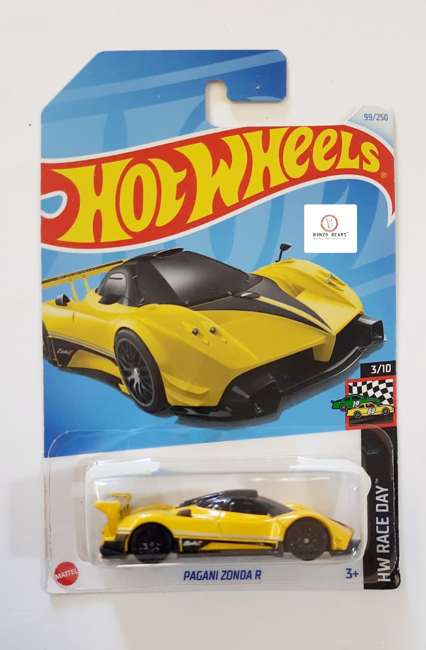 Pagani Zonda R (Yellow) - Hot Wheels (2024 Release) A7