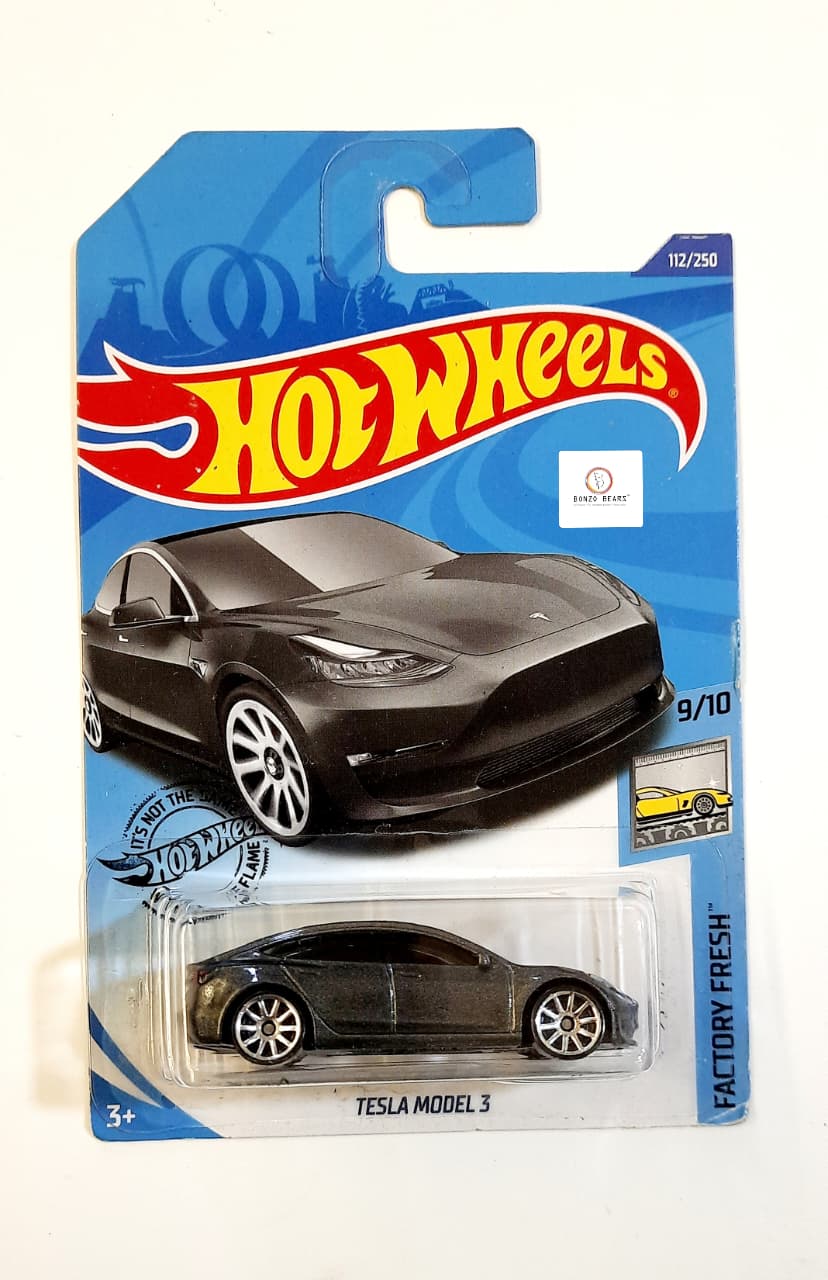Tesla Model 3 (2020 Released) - Hot Wheels | Bonzo Bears
