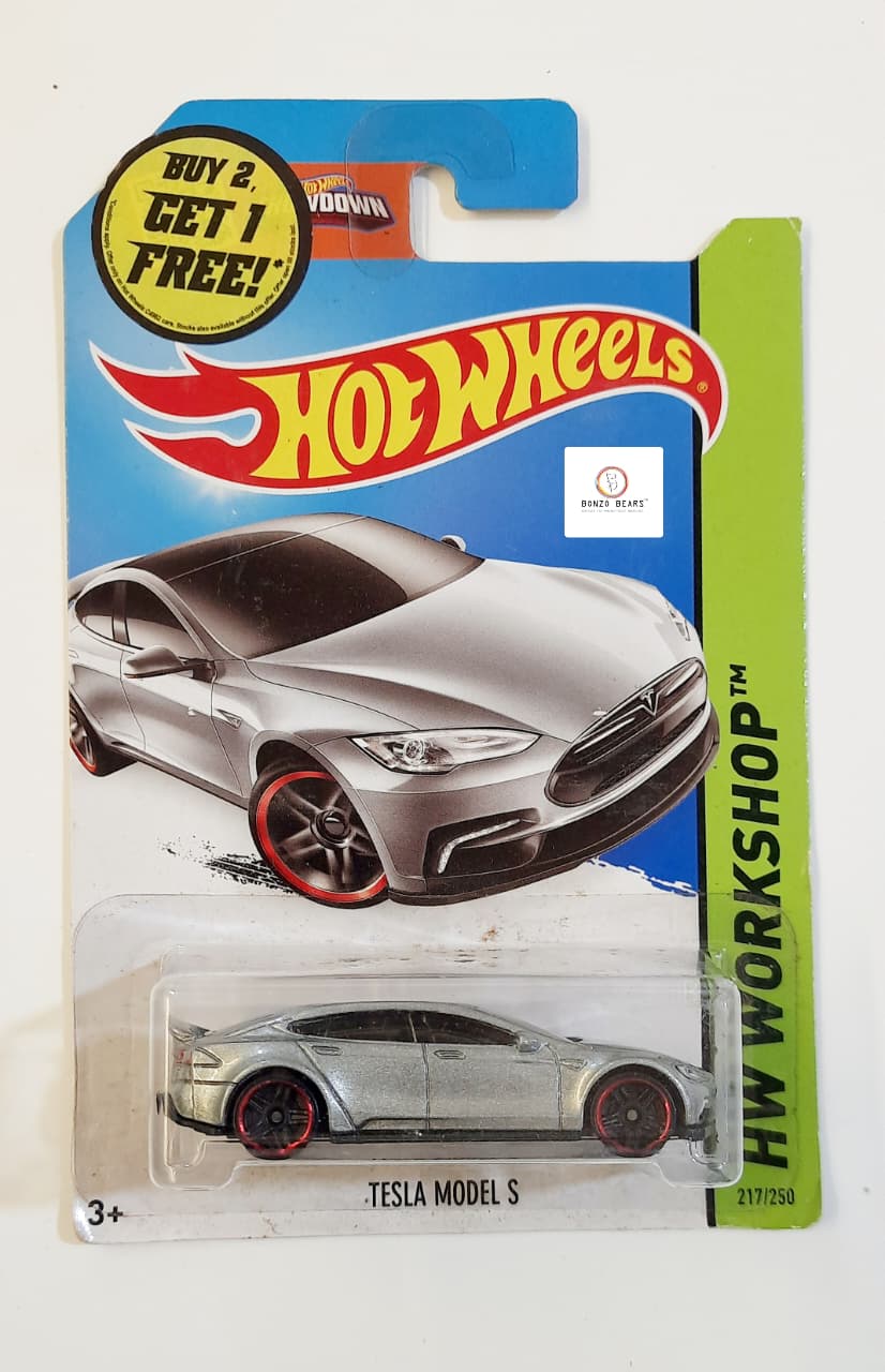 Tesla Model S (2015 Released) - Hot Wheels | Bonzo Bears
