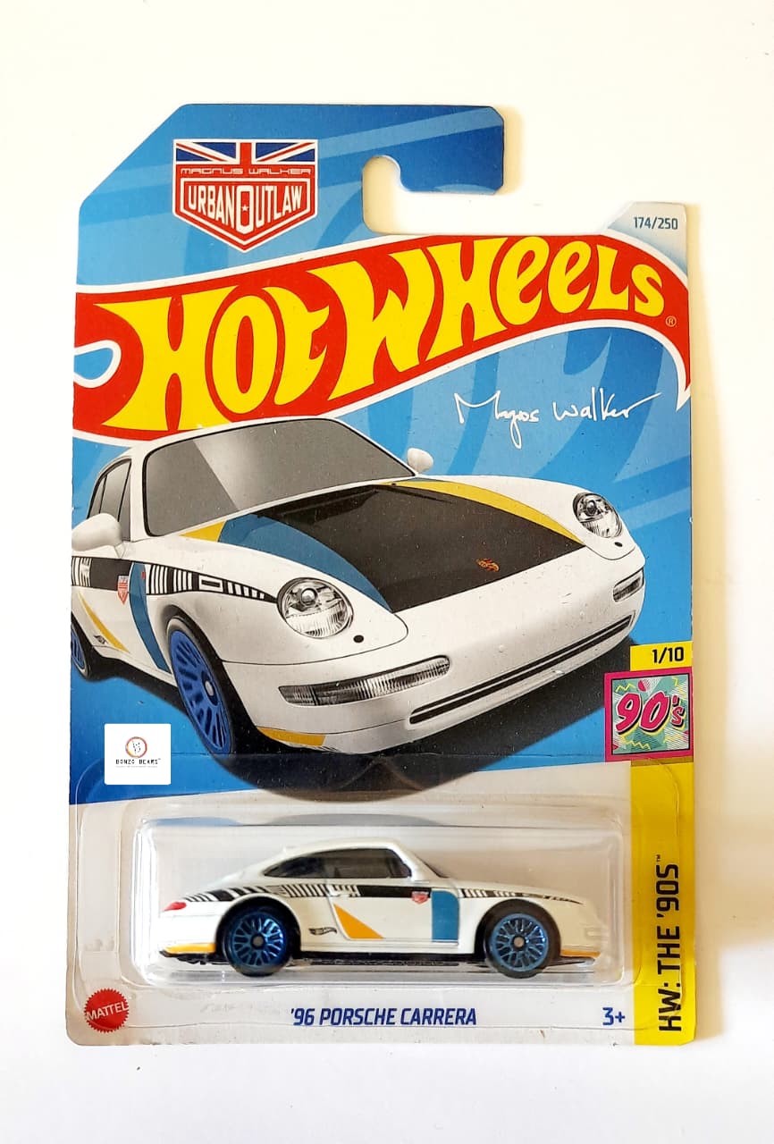'96 Porsche Carrera (2024 Released) Urban Outlaw - Hot Wheels | Bonzo Bears PB18