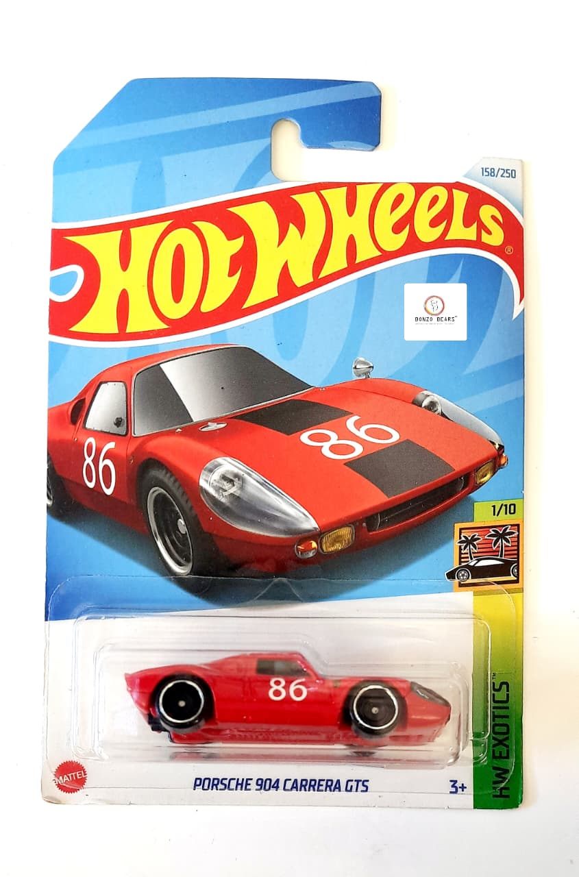 Porsche 904 Carrera GTS #86 (2024 Released) - Hot Wheels | Bonzo Bears PB14, S3Porsche
