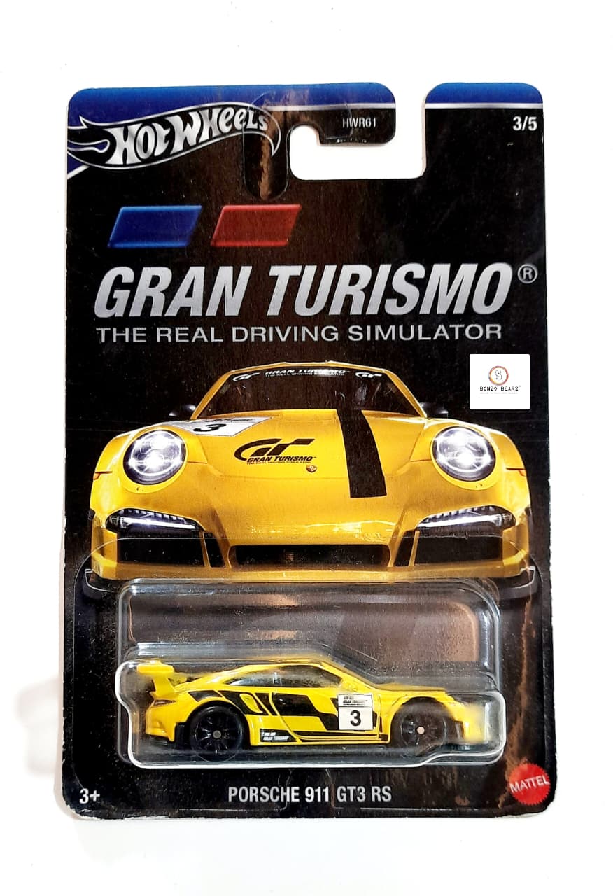 Gran Turismo Porsche 911 GT3 RS - Hot Wheels (2024 Release)| Bonzo Bears