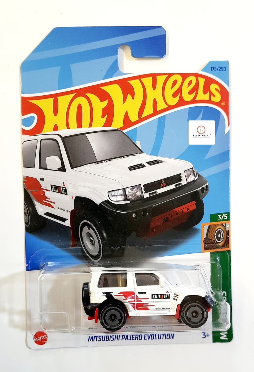 Mitsubishi Pajero Evolution (2023 Released) - Hot Wheels | Bonzo Bears CBJ2