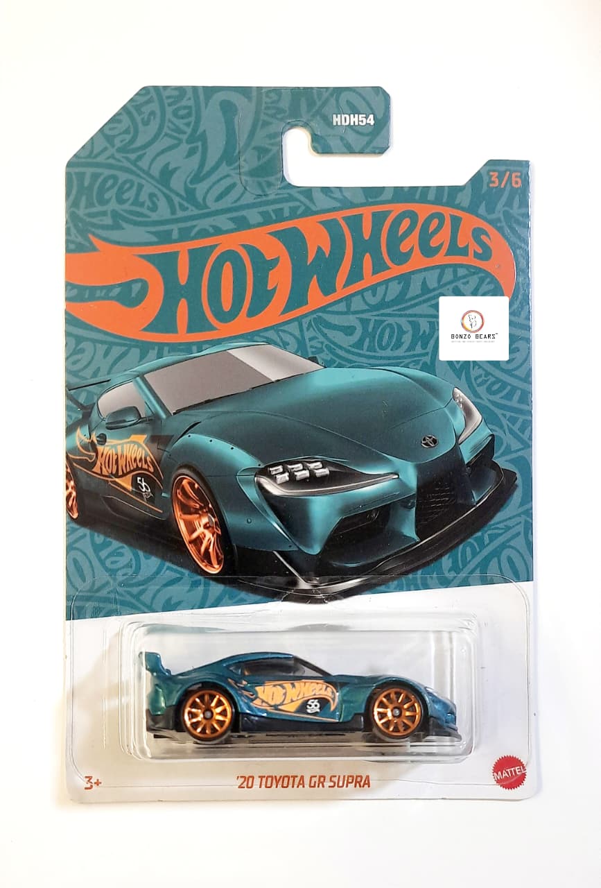 '20 Toyota GR Supra - 56th Anniversary Edition (2024 Released) - Hot Wheels | Bonzo Bears ML4, S1