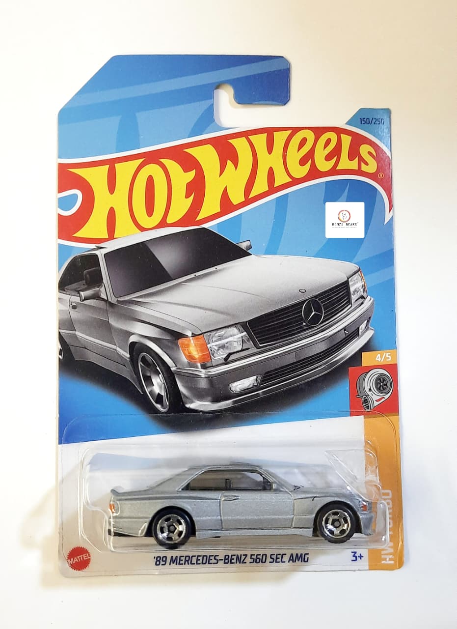 '89 Mercedes-Benz 560 SEC AMG (2023 Released) - Hot Wheels | Bonzo Bears ML4, S2