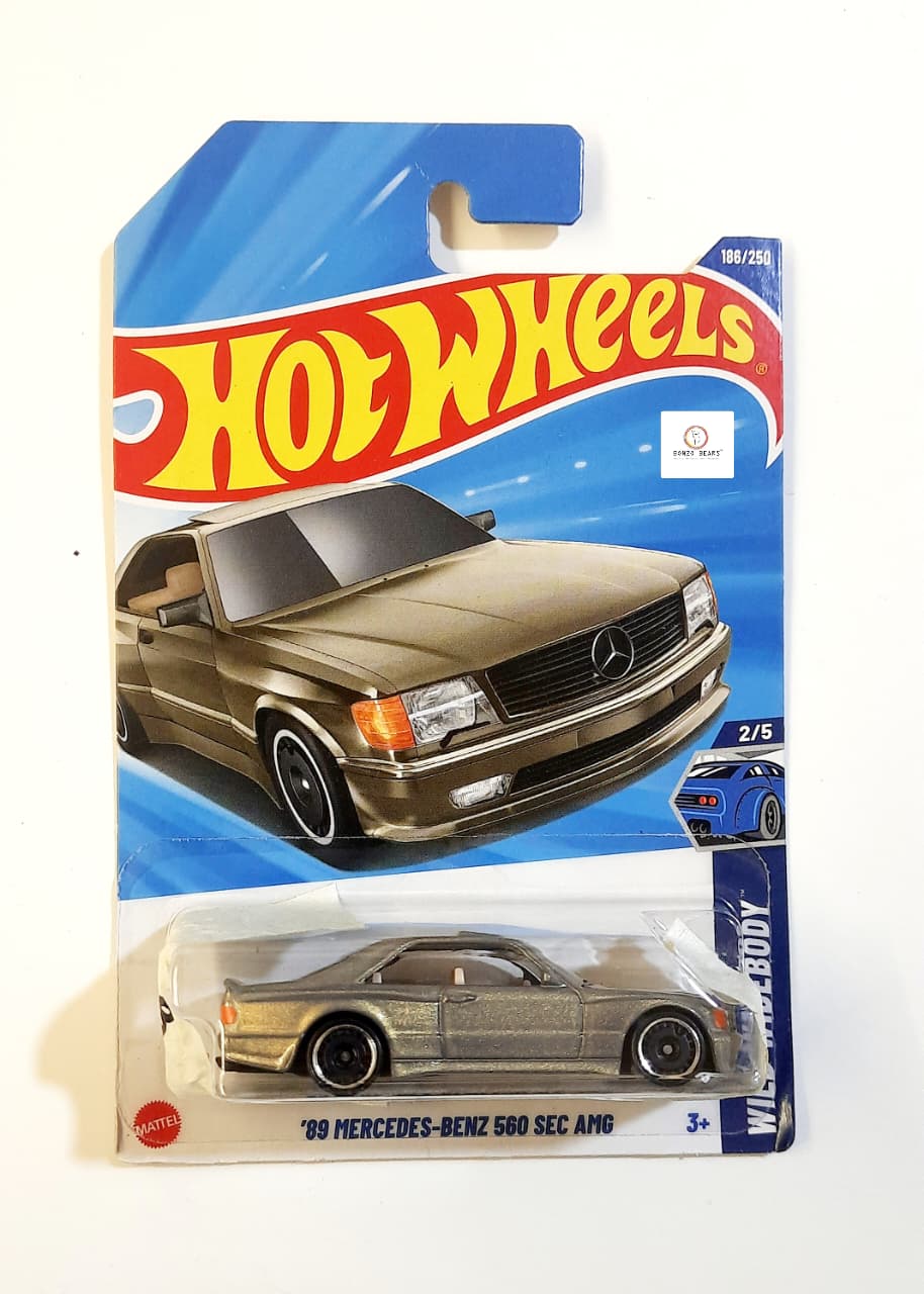 '89 Mercedes-Benz 560 SEC AMG (2023 Released) - Hot Wheels | Bonzo Bears