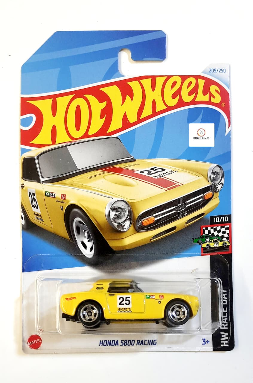 Honda S800 Racing (2024 Released) - Hot Wheels | Bonzo Bears ML4, PB46