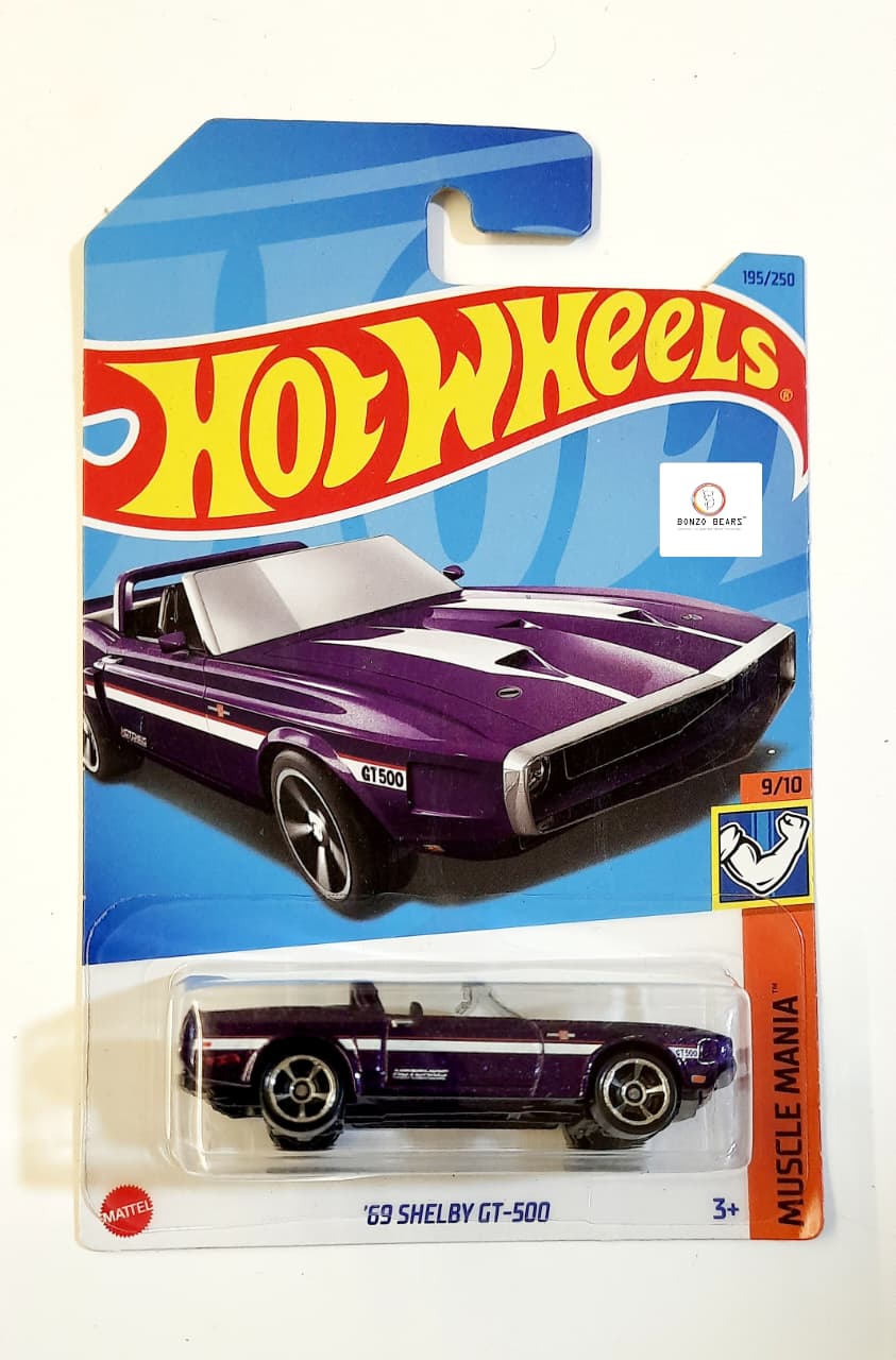 69 Shelby GT-500 (2023 Released) - Hot Wheels | Bonzo Bears ML4