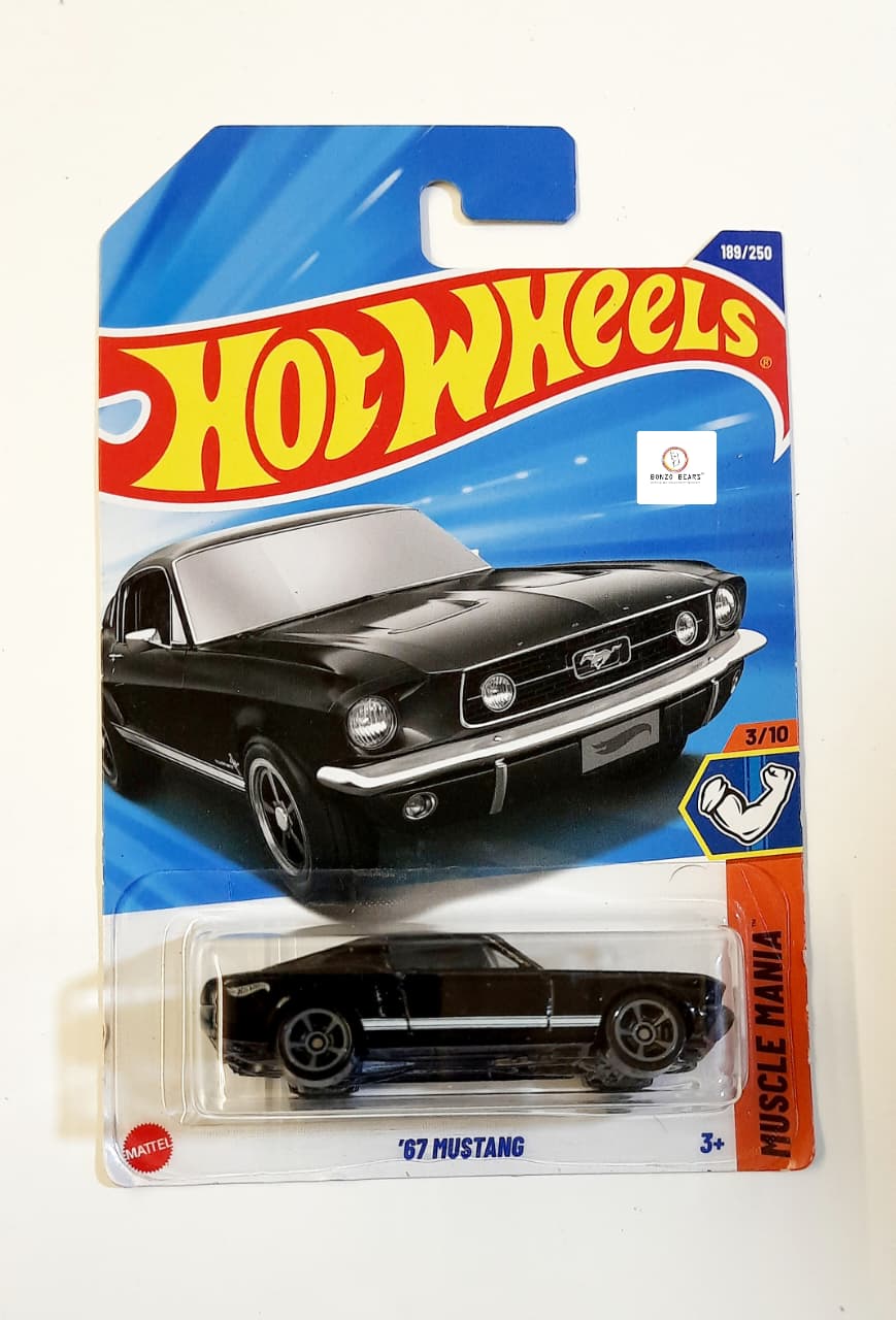 '67 Mustang (2025 Released) - Hot Wheels | Bonzo Bears ML4