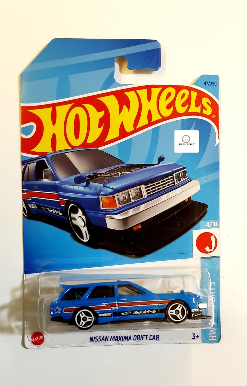 Nissan Maxima Drift Car (2023 Released) - Hot Wheels | Bonzo Bears ML4