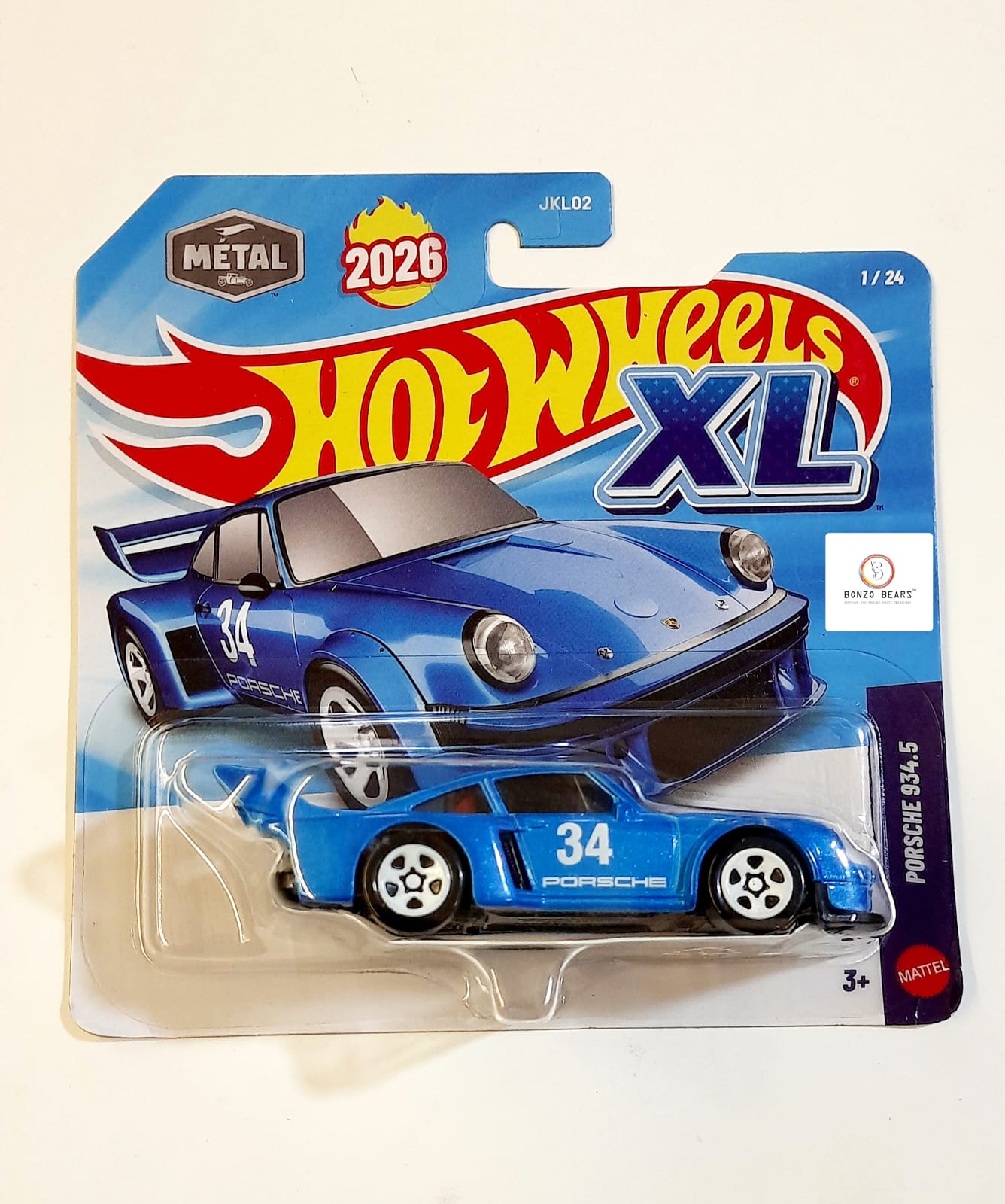 Hot Wheels XL Porsche 934.5 1/43 #34