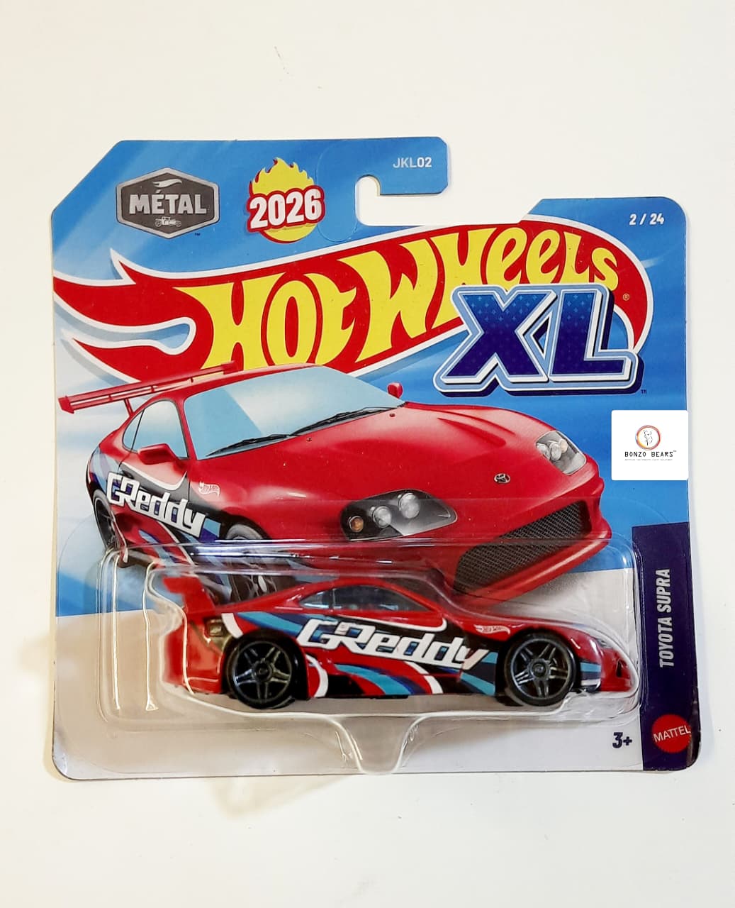 Hot Wheels XL SToyota Supra 1/43 "GReddy"