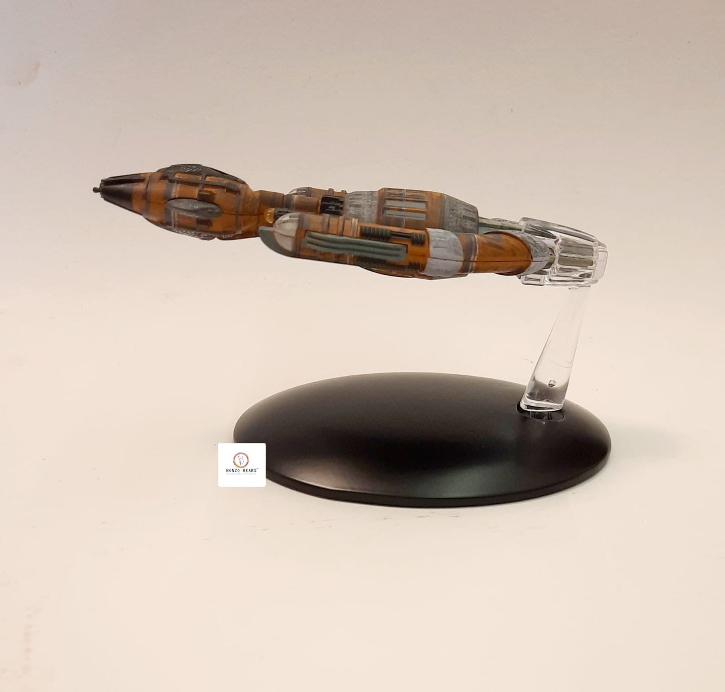 Star Trek Krenim Warship with Stand - Star Trek Official Starships Collection by Eaglemoss Collections