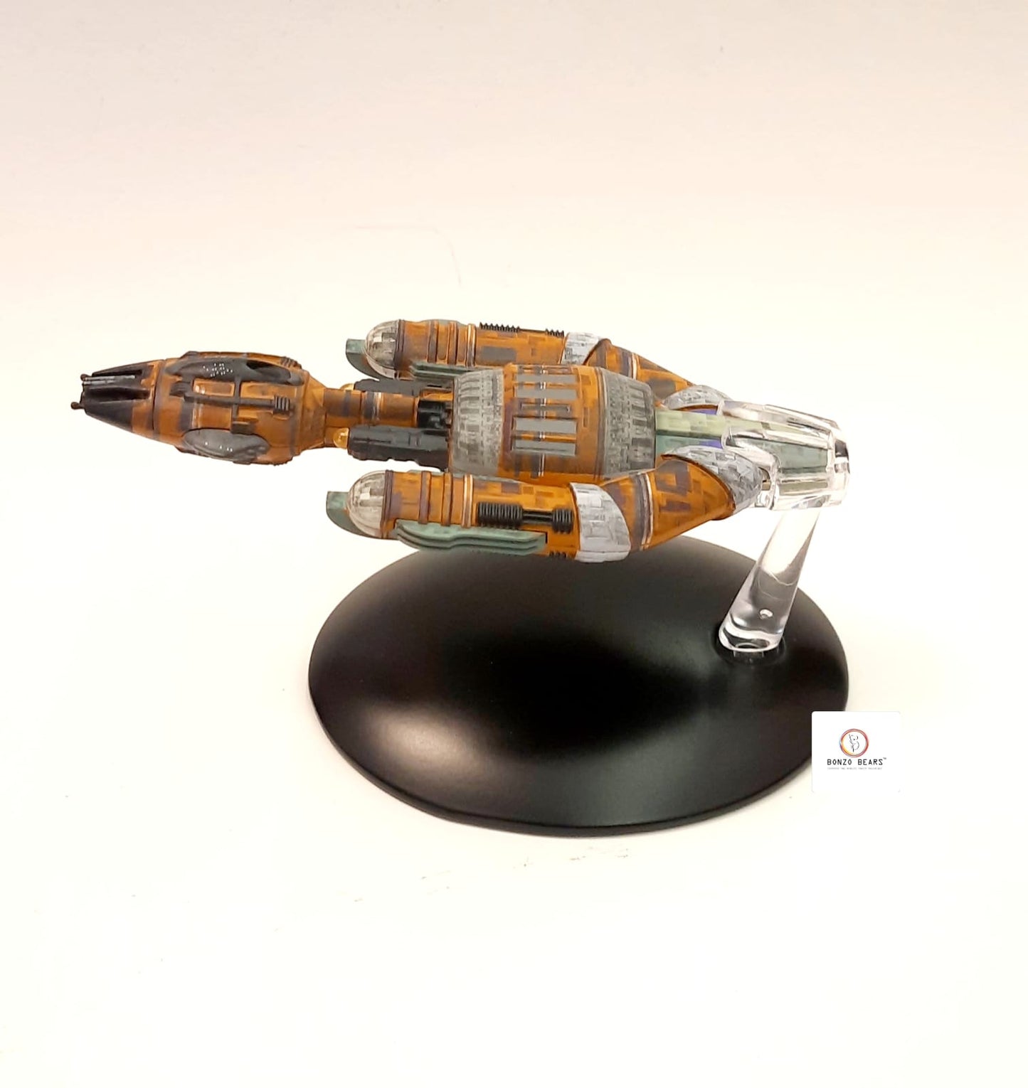 Star Trek Krenim Warship with Stand - Star Trek Official Starships Collection by Eaglemoss Collections