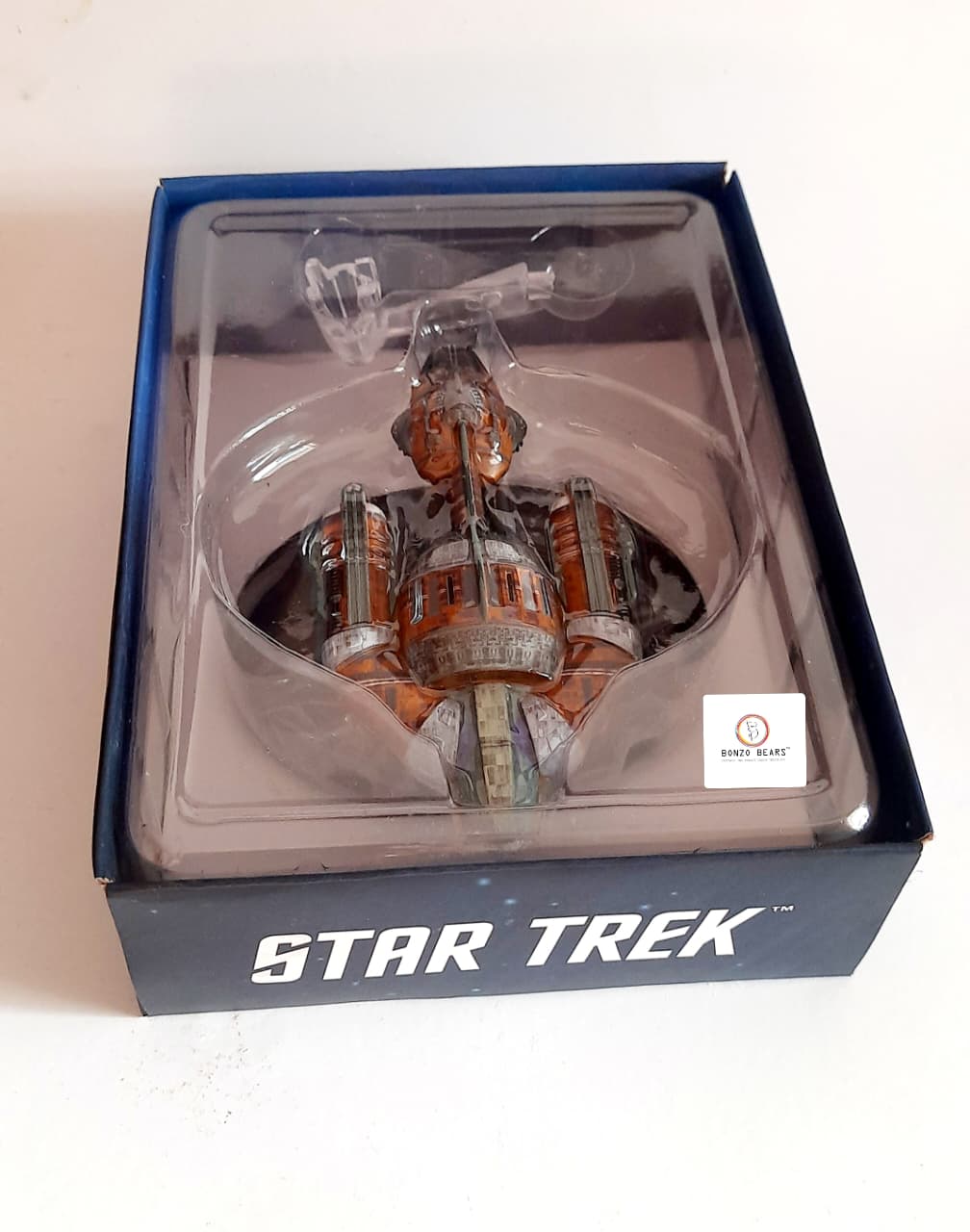Star Trek Krenim Warship with Stand - Star Trek Official Starships Collection by Eaglemoss Collections