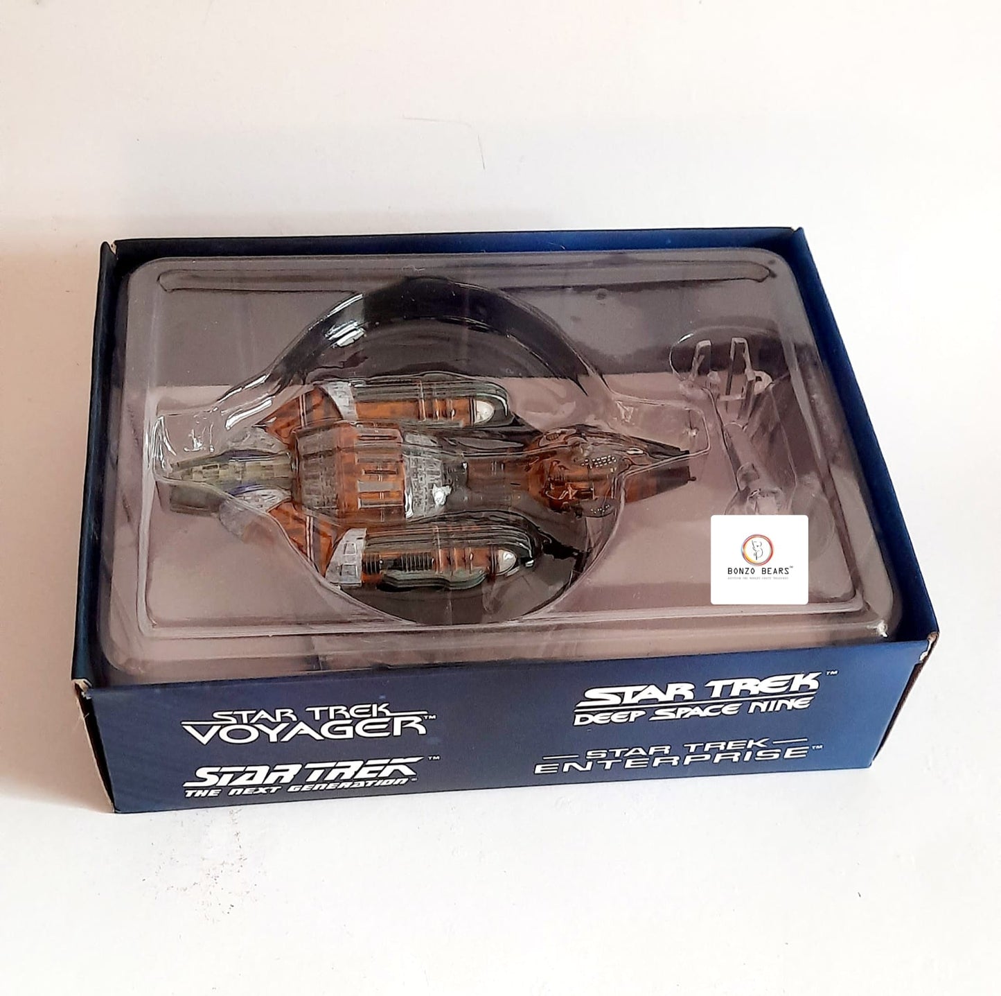 Star Trek Krenim Warship with Stand - Star Trek Official Starships Collection by Eaglemoss Collections