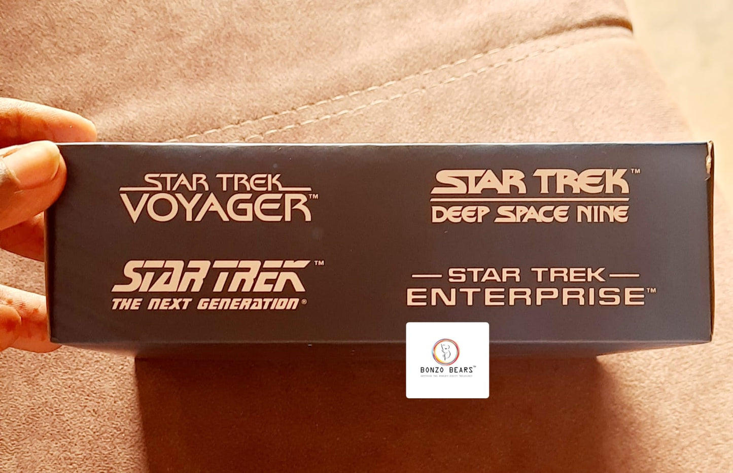 Star Trek Krenim Warship with Stand - Star Trek Official Starships Collection by Eaglemoss Collections