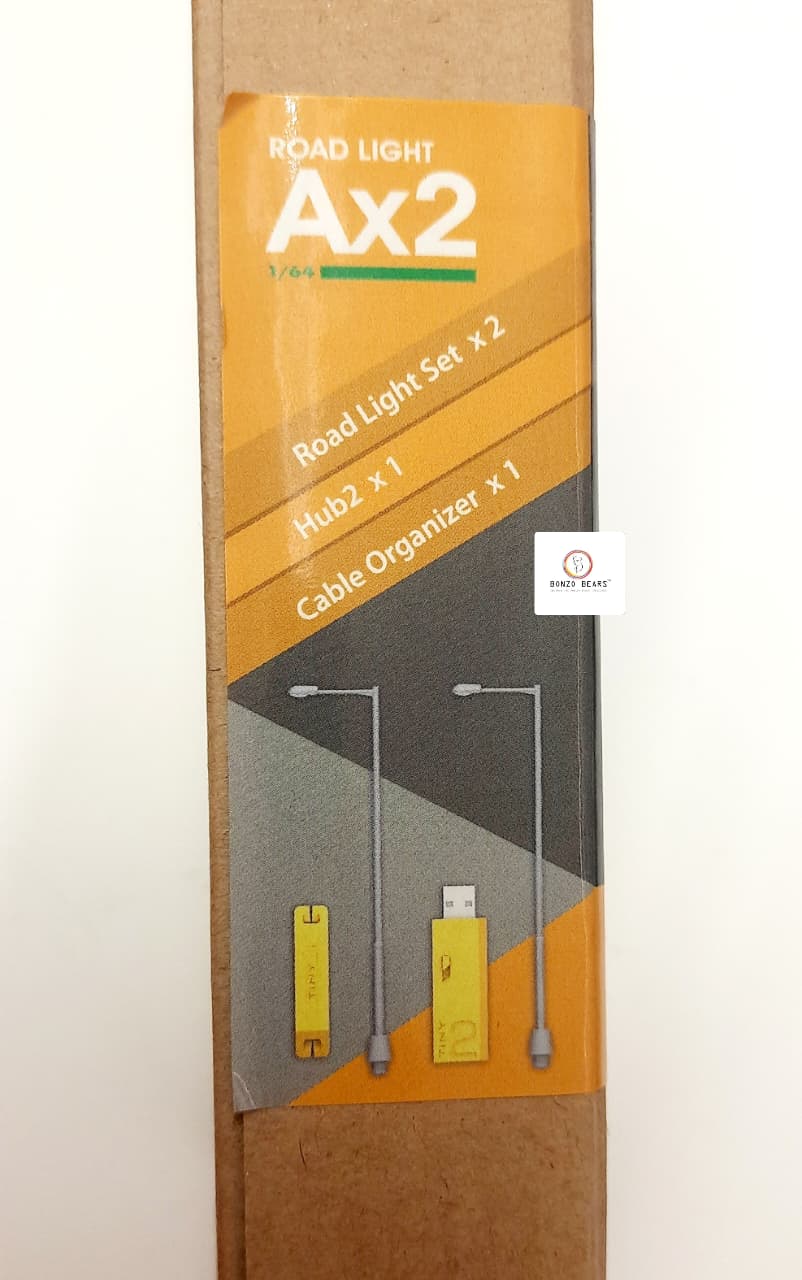Street Lamps (130mm/13cm) with Adapter (1 Set) Suitable for 1:64 Diorama