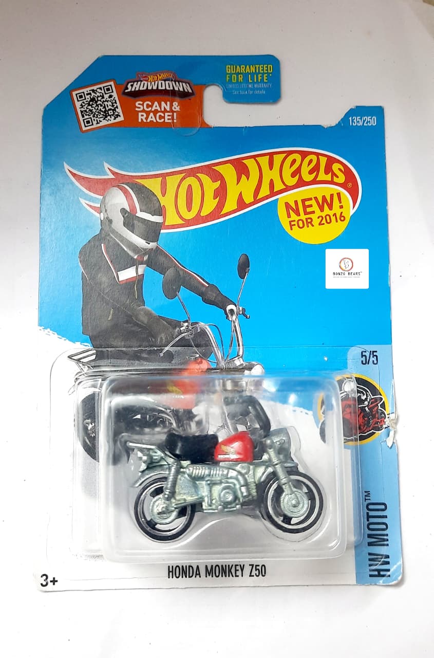 Honda Monkey Z50 - Hot Wheels | Bonzo Bears PB13
