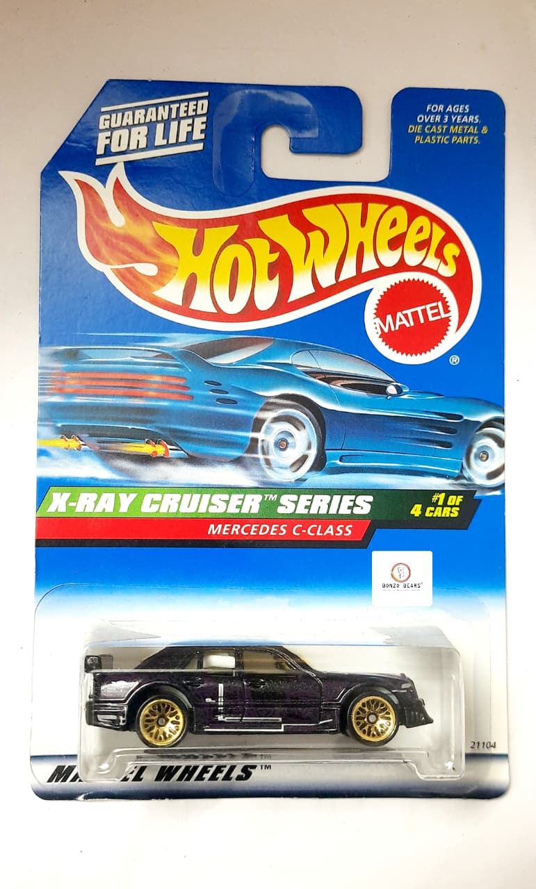 Mercedes C-Class | X-Ray Cruiser Series - Hot Wheels -1999 Release| Bonzo Bears PB13, PB24
