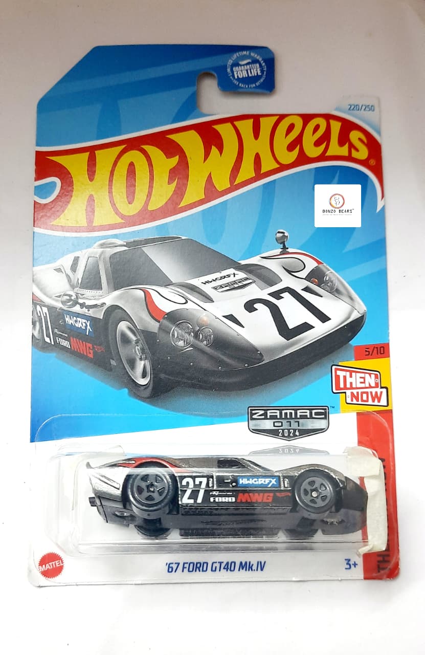 ZAMAC '67 Ford GT40 Mk IV - Hot Wheels | Bonzo Bears PB14