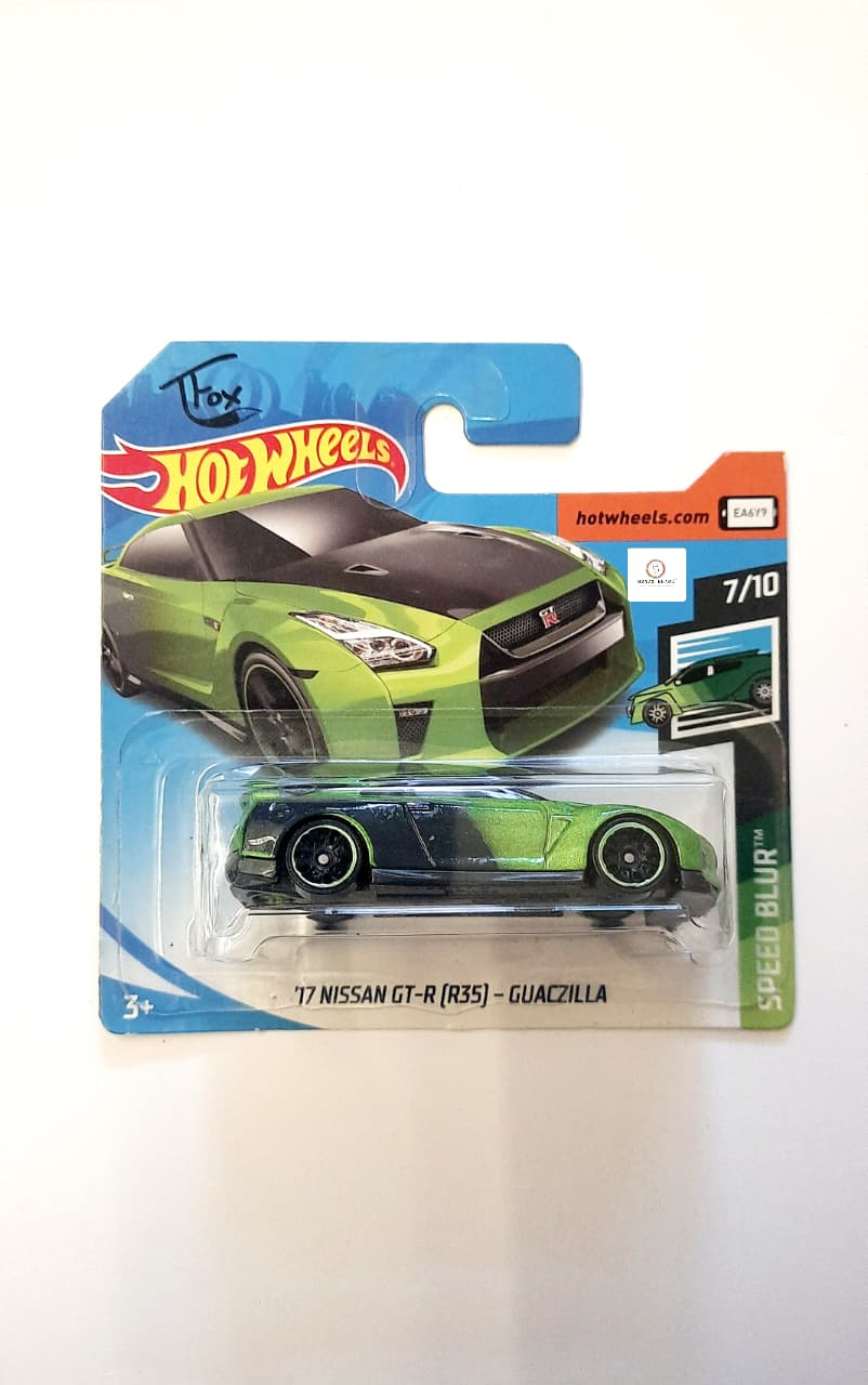 T FOX Nissan GT-R [R35] - Guaczilla - Hot Wheels | Bonzo Bears PB29
