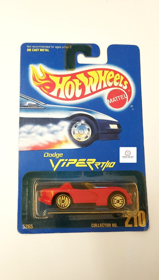 Dodge Viper Rt/10 - Hot Wheels (Red) 1993 Release | Bonzo Bears PB24
