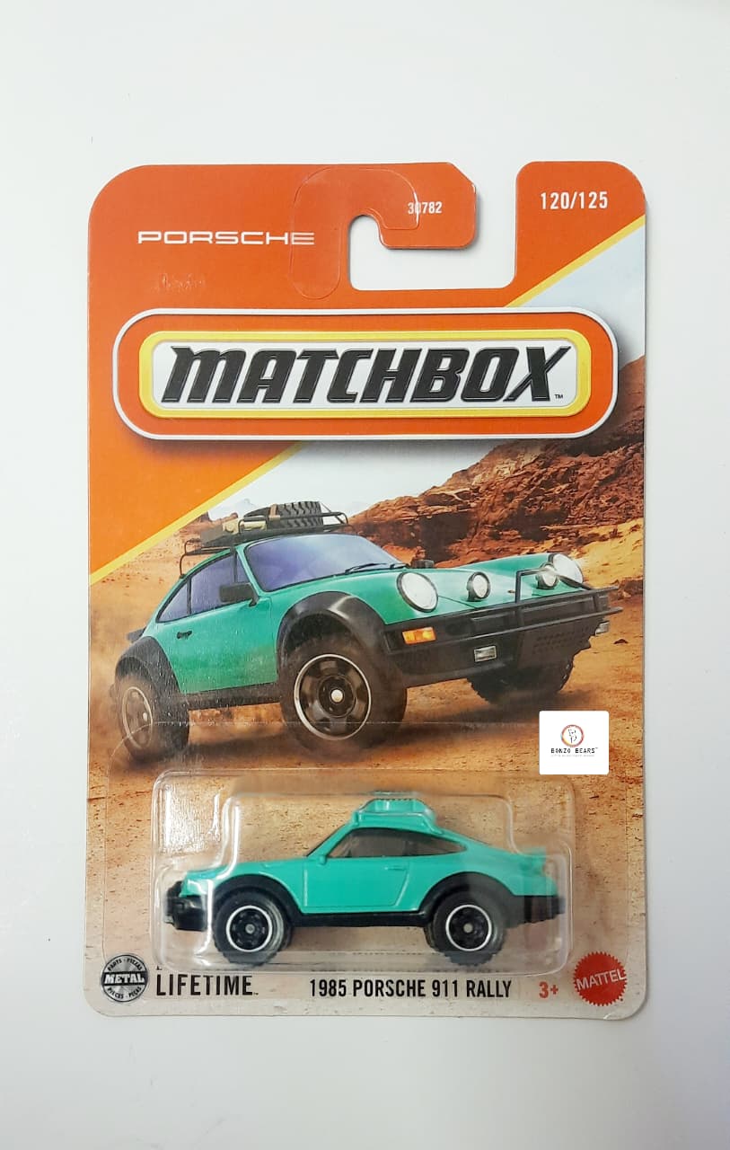 1985 Porsche 911 Rally - Matchbox (Import)| Bonzo Bears PB34/MB4