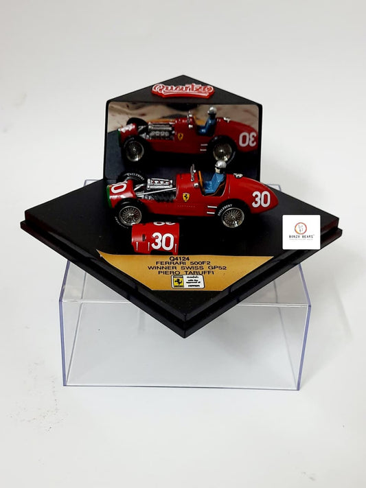 Ferrari 500 F2 - Winner 1952 Swiss Grand Prix driven by Piero Taruffi -Quartzo 1/43 2003 Release