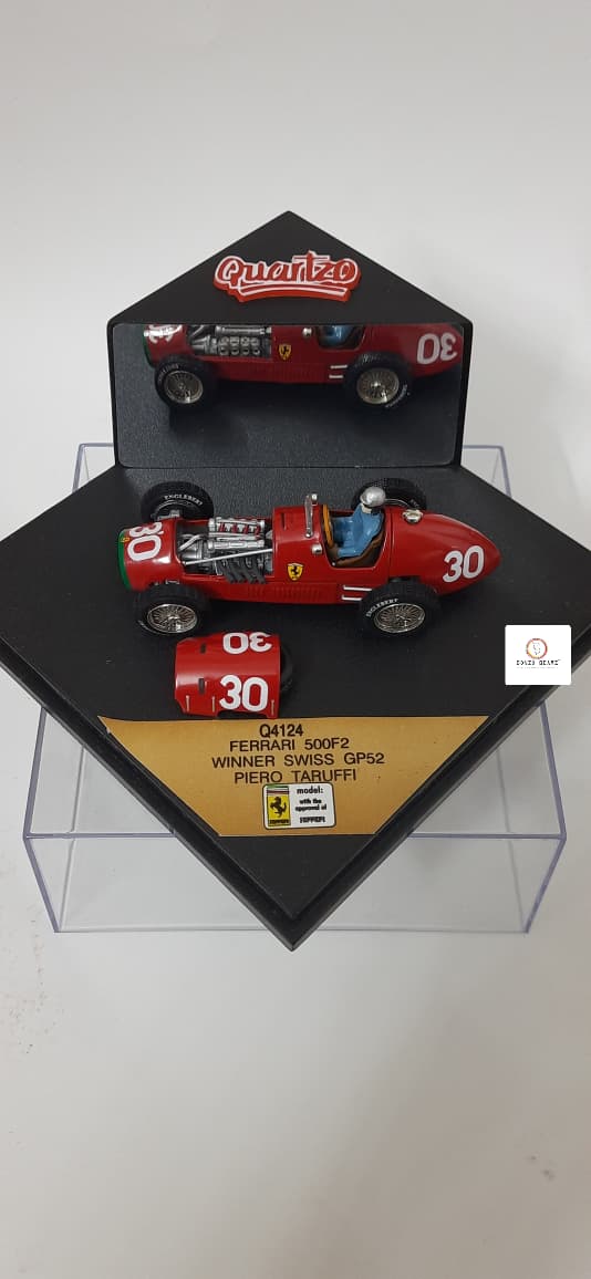 Ferrari 500 F2 - Winner 1952 Swiss Grand Prix driven by Piero Taruffi -Quartzo 1/43 2003 Release