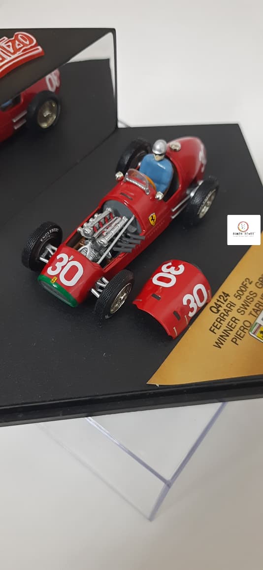 Ferrari 500 F2 - Winner 1952 Swiss Grand Prix driven by Piero Taruffi -Quartzo 1/43 2003 Release